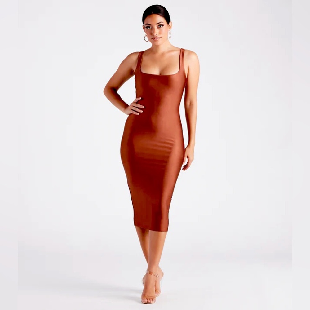 Windsor Bodycon Tank Midi Dress Size Small NWTS